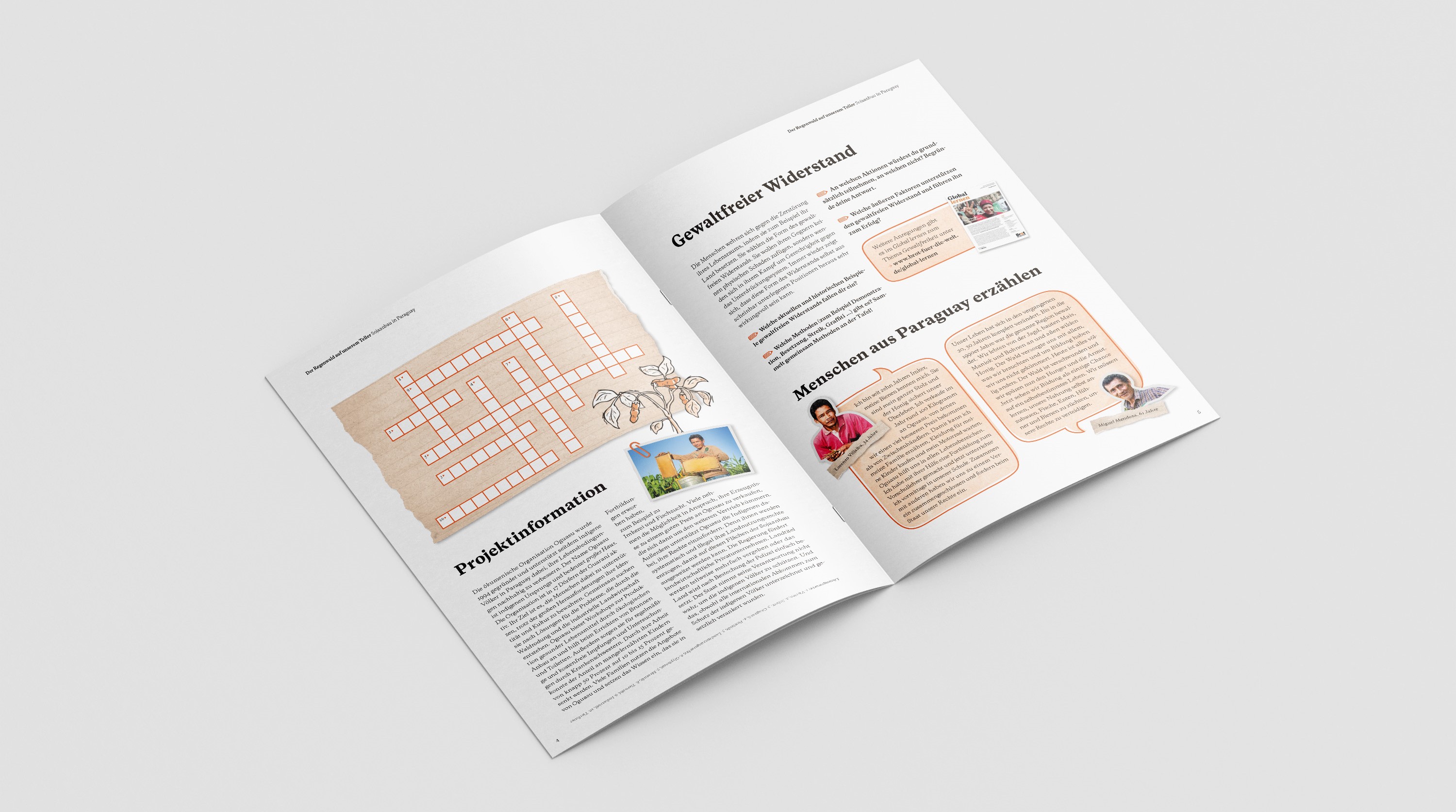 Bildungsmaterial: Paraguay – Der Regenwald auf unserem Teller