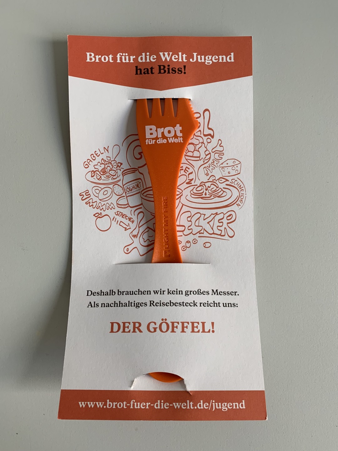 Göffel Brot für die Welt Jugend