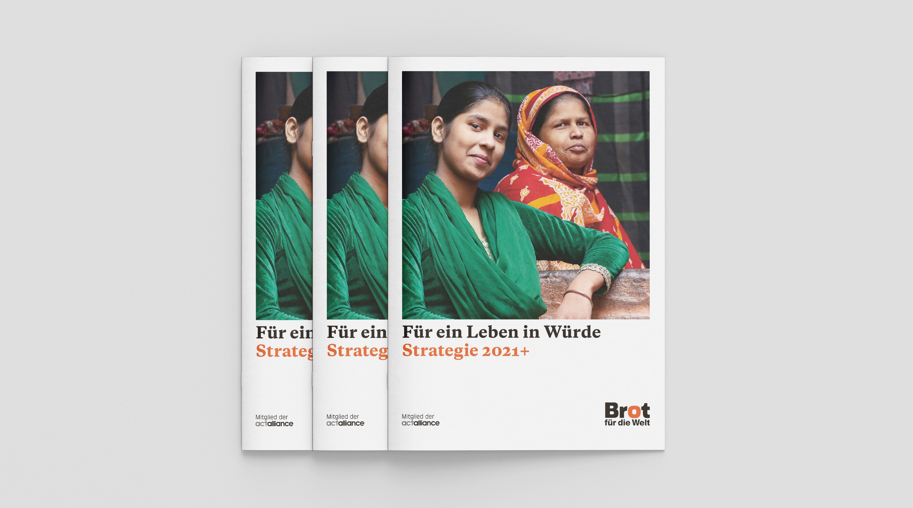 Broschüre: Für ein Leben in Würde – Strategie 2021+ 