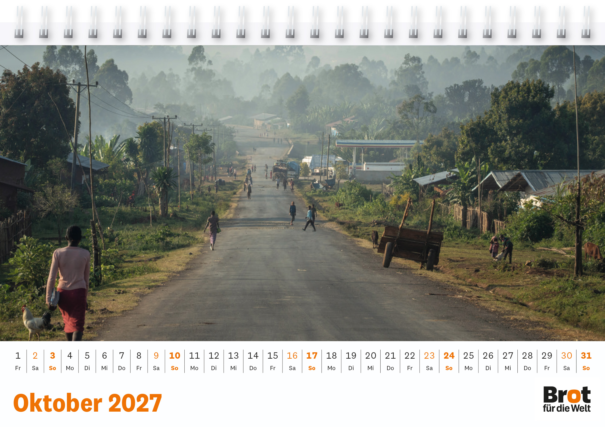 Tischkalender 2027