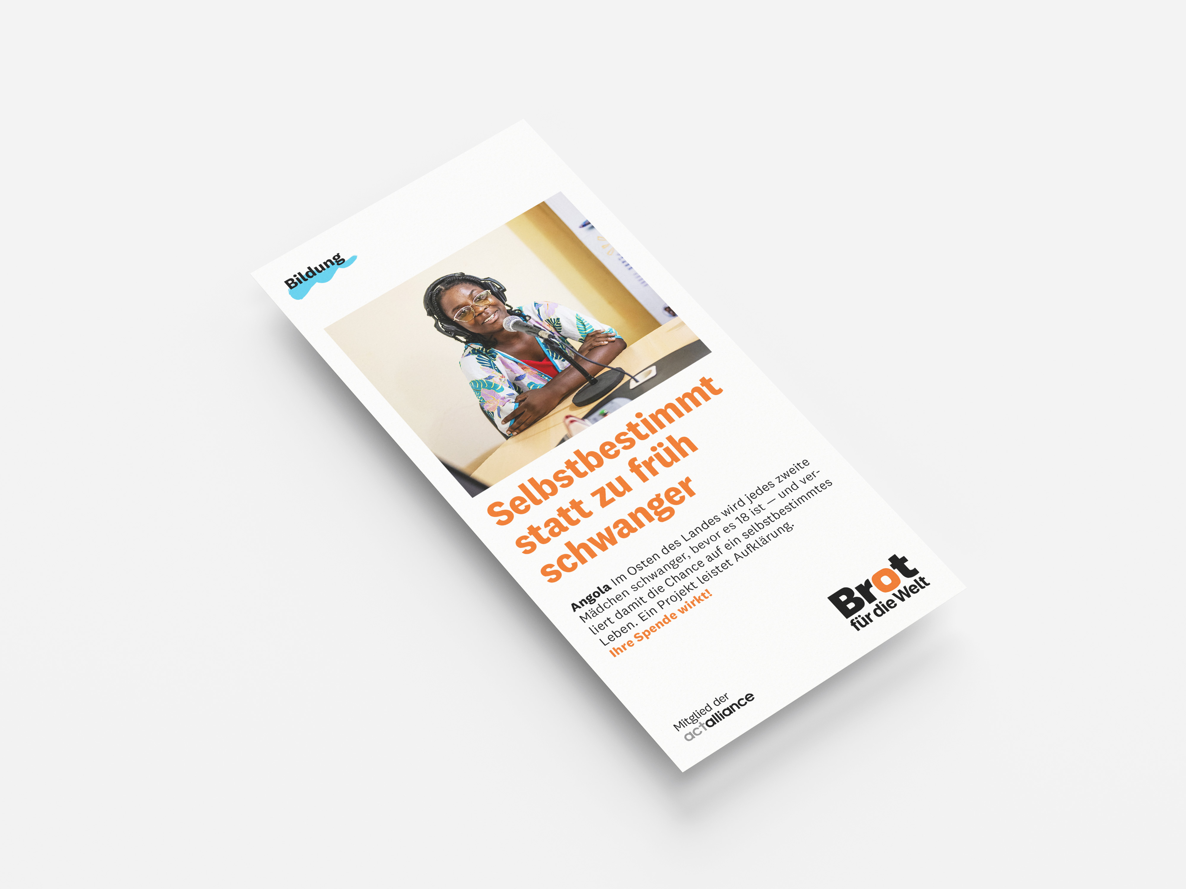 Angola: Selbstbestimmt statt zu früh schwanger
